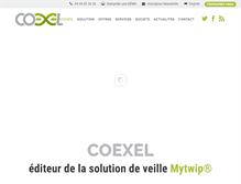 Tablet Screenshot of coexel.com
